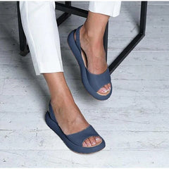 Nuala® | Sommersandalen für Damen in Blau