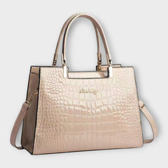 Sophia | Schultergurt Geräumig Handtasche in Khaki