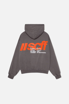 FEMMEHAUS WORLDWIDE HOODIE in Grau