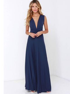 Serene - Umwandelbares Maxikleid in Marineblau
