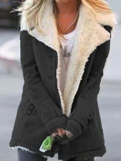 Susanne - Winterjacke - Warm und modisch in Schwarz