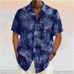 Anton - Herren Sommer Hemden in Blau