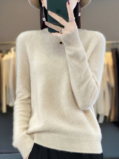 Anette | Warmer Pullover für kalte Tage in Beige