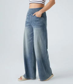 Elara | Stylishe Damen Hose für entspannte Looks in Hellblau