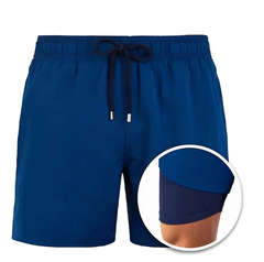 Stylische Badeshorts für Männer in Blau
