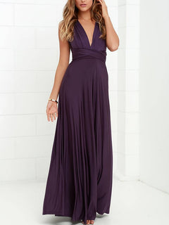 Serene - Umwandelbares Maxikleid in Violett