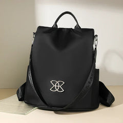 Elegante Anti-Diebstahl-Tasche für Frauen - Vanessa in Schwarz