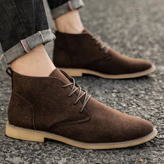 Elegante Herrenschuhe aus Wildleder - Kevin in Braun