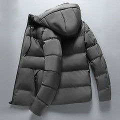 Elegante wasserdichte Winterjacke für Männer - Bertram in Grau