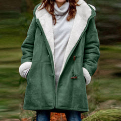 Elegante Winterjacke für Damen - Elina in Grün