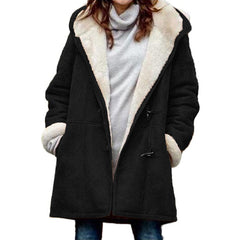 Elegante Winterjacke für Damen - Elina in Schwarz