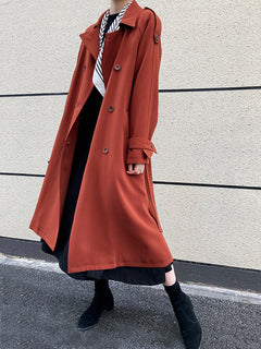 Eleganter Trenchcoat für Damen - Wintra in Rot