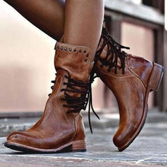 Helga - Stilvolle Stiefel in Braun