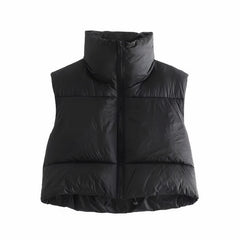 Gefütterte Damen-Winter-Strickjacke - Heidrun in Schwarz