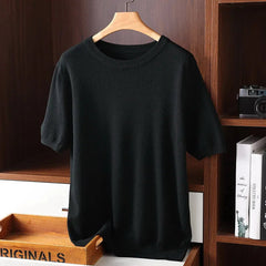 Gemütliches und modisches Sommer-T-Shirt - Ferdinand in Schwarz