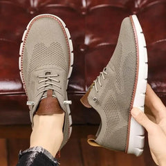 Dominik | Herren Orthopädische Slip On Wandel Schuhe in Khaki