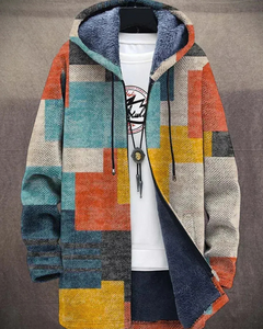 Herren bunter Kapuzenpullover | Kapuzen in Variante 1