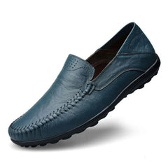 Herren Slipper im italienischen Stil - Ruger in Blau