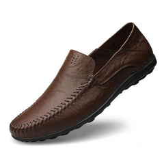 Herren Slipper im italienischen Stil - Ruger in Dunkelbraun