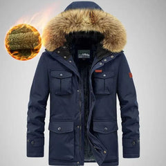 Herren Windbreaker und wasserdichte Jacke - Adalbert in Blau