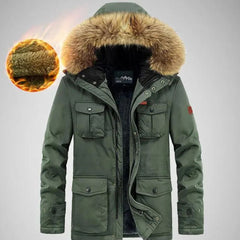 Herren Windbreaker und wasserdichte Jacke - Adalbert in Grün