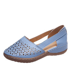 OrthoBliss™ | Bequeme Slingback-Halbschuhe für den ganzen Tag in Blau