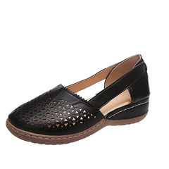 OrthoBliss™ | Bequeme Slingback-Halbschuhe für den ganzen Tag in Schwarz