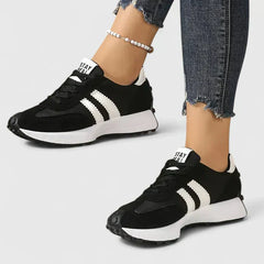 Mara | leichte sneakers damen sommer in Schwarz