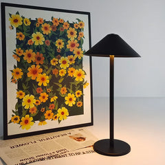 Flash - Tischlampe in Schwarz
