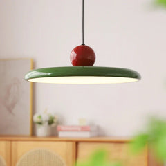 Glint - Bauhaus-inspirierte Glazen Lampe in Grün