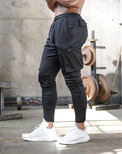 Logan - Komfortable Sport Hose für Herren in Schwarz