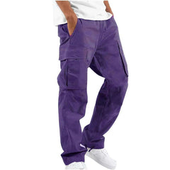 Klassische moderne Hosen - Leopoldo in Lila