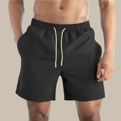 Klassische Schwimmshorts für Männer - Sebastianus in Schwarz