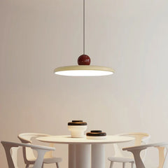 Glint - Bauhaus-inspirierte Glazen Lampe in Beige