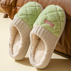 Kuschelige Fleece-Winterpantoffeln für Frauen - Ylvie in Grün