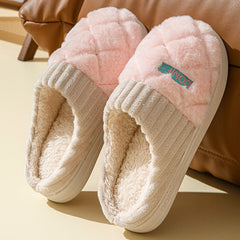 Kuschelige Fleece-Winterpantoffeln für Frauen - Ylvie in Rosa