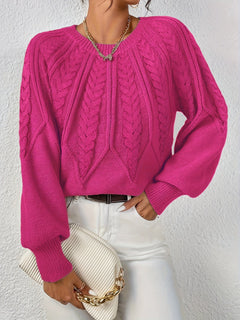 Kuscheliger Strickpullover - Merle in Rosa