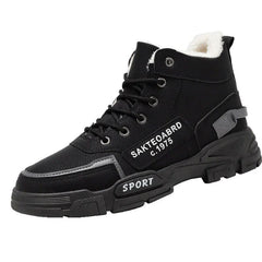 Lässige Winterstiefel für Männer - Valentin in Schwarz