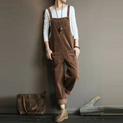 Lässiger Jumpsuit für Frauen - Alva in Braun