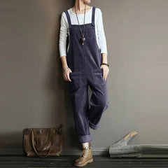 Lässiger Jumpsuit für Frauen - Alva in Dunkelblau