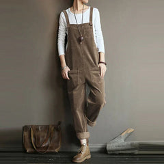 Lässiger Jumpsuit für Frauen - Alva in Khaki