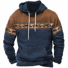 Lässiger Winterpullover für Männer - Adelmo in Blau