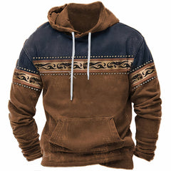 Lässiger Winterpullover für Männer - Adelmo in Braun