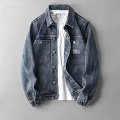 Legere Jeansjacke für Männer - Rochus in Blau