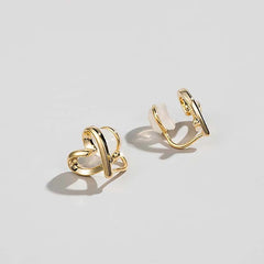 Micara - Heartbound Twists - Ohrringe in Gold