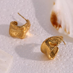 Micara - Sculpted Stunners - Ohrringe in Gold