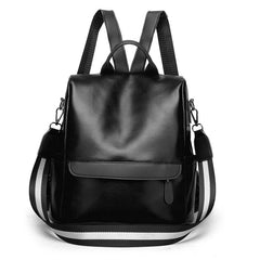 Lydia | Täglicher Entdecker-Rucksack in Schwarz