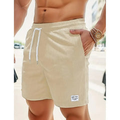 Maximilian | Herren Badeshorts mit Kordelzug in Aprikose