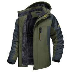 Carl - Wind- und wasserdichte Jacke in Grün