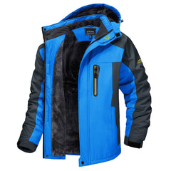 Carl - Wind- und wasserdichte Jacke in Blau